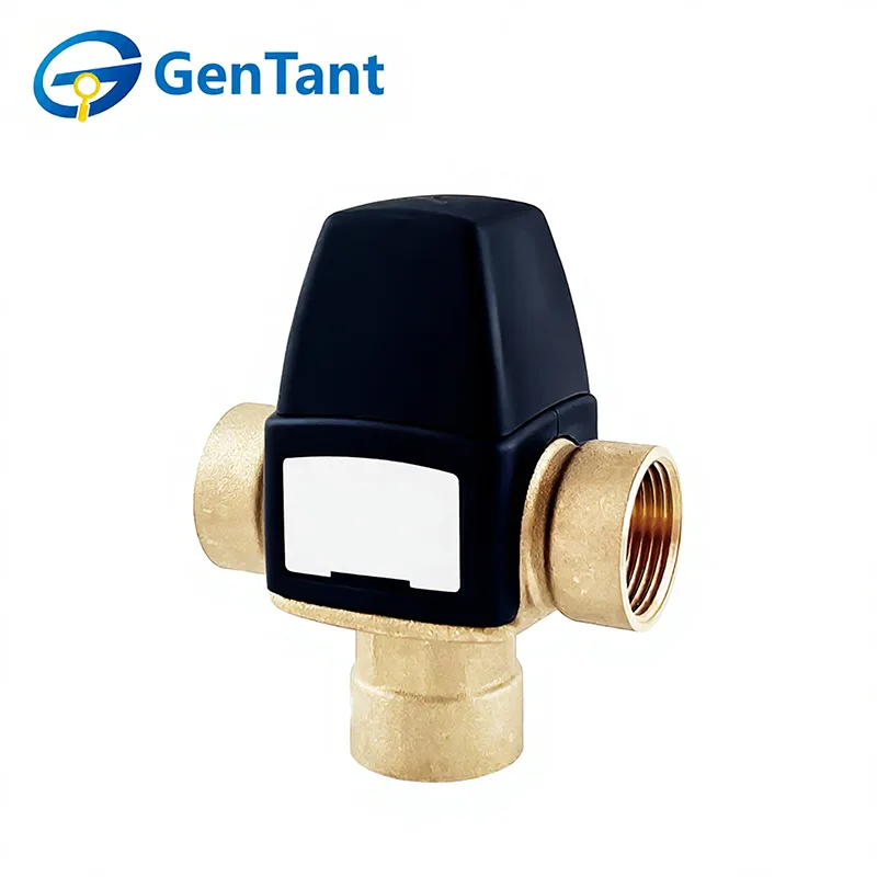 วาล์วผสมอุณหภูมิพร้อมช่องจ่ายน้ำด้านข้าง